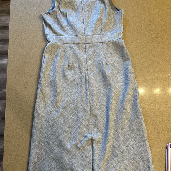 Banana Republic Elegant Gray Midi Dress - Picture 5 of 6